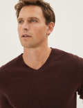 Pure Extra Fine Lambswool V-Neck Jumper
