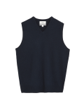 Pure Extra Fine Lambswool Sleeveless Jumper