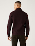 Cotton Blend Knitted Jacket
