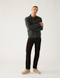 Cotton Blend Knitted Jacket