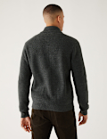 Cotton Blend Knitted Jacket