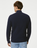 Lambswool Rich Half Zip Jumper
