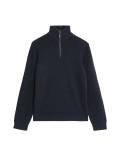 Lambswool Rich Half Zip Jumper