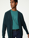 Lambswool Rich V-Neck Cardigan