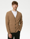 Lambswool Rich V-Neck Cardigan