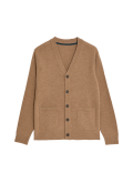 Lambswool Rich V-Neck Cardigan