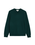 Pure Extra Fine Lamsbwool V-Neck Jumper