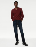 Pure Extra Fine Lamsbwool V-Neck Jumper