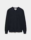 Pure Extra Fine Merino Wool Crew Neck Jumper