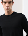 Pure Extra Fine Merino Wool Crew Neck Jumper