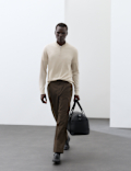Pure Extra Fine Merino Wool Half Zip Jumper