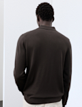 Pure Extra Fine Merino Wool Polo Shirt