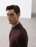 Pure Extra Fine Merino Wool Polo Shirt