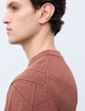 Oversized Crew Neck Knitted Jumper