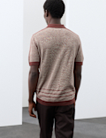 Regular Fit Pure Cotton Knitted Polo Shirt