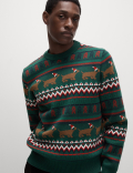Pure Cotton Fair Isle Christmas Jumper