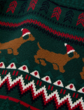 Pure Cotton Fair Isle Christmas Jumper