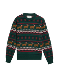 Pure Cotton Fair Isle Christmas Jumper