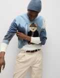Pure Cotton Spencer Bear™ Christmas Jumper