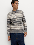 Fair Isle Crew Neck Jumper