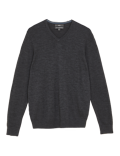 Pure Extra Fine Merino V-Neck Jumper