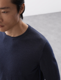 Pure Extra Fine Merino Wool Crew Neck Jumper