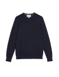 Pure Extra Fine Merino Wool Crew Neck Jumper