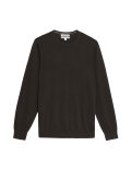 Pure Extra Fine Merino Wool Crew Neck Jumper