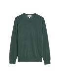 Pure Extra Fine Merino Wool Crew Neck Jumper