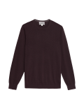 Pure Extra Fine Merino Wool Crew Neck Jumper