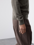 Pure Extra Fine Merino Wool V-Neck Jumper