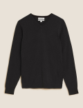 Pure Extra Fine Merino Wool V-Neck Jumper
