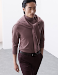 Pure Extra Fine Merino Wool Roll Neck Jumper