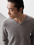 Pure Cashmere V-Neck Jumper