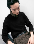 Pure Cashmere V-Neck Jumper