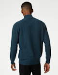 Pure Cashmere Half Zip Jumper