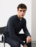 Pure Cashmere V-Neck Jumper