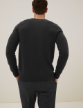 Pure Cashmere V-Neck Jumper