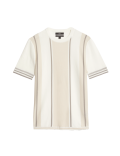 Cotton Rich Striped Knitted T-Shirt