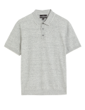 Cotton Rich Short Sleeve Knitted Polo Shirt