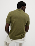 Cotton Rich Knitted Polo Shirt