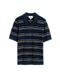 Cotton Rich Knitted Polo Shirt