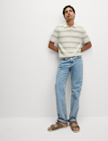 Cotton Rich Knitted Polo Shirt