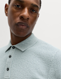 Cotton Rich Regular Fit Knitted Polo Shirt
