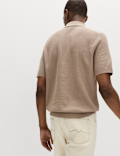 Cotton Rich Regular Fit Knitted Polo Shirt