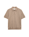 Cotton Rich Regular Fit Knitted Polo Shirt