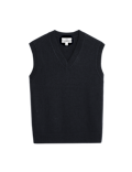 Lambswool Blend V-Neck Knitted Vest