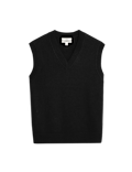 Lambswool Blend V-Neck Knitted Vest