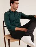 Cotton Knitted Polo Shirt