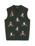 Sleeveless Penguin Christmas Jumper